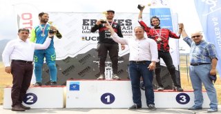 Erciyeste Uluslararası Downhill Bisikleti Kupası Düzenlendi