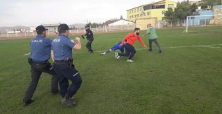 Mardin 1. Amatör Ligi Maçında Kavga