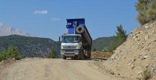 GÜNDOĞMUŞ KÖPRÜLÜ YAYLA YOLUNDA STABİLİZE ÇALIŞMASI