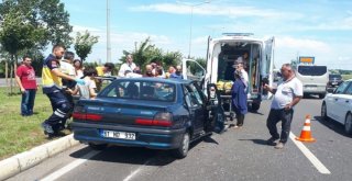 Samsunda Trafik Kazası: 4 Yaralı