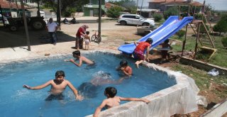 Çocuklardan El Yapımı Aqua Park