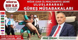 Niğdede Güreş Müsabakası Düzenlenecek