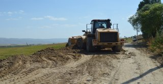 Eleşkirt Yığıntaş Köyünde Yol Genişletme Çalışması