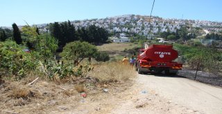 Tatil Cennetinde Korkutan Yangın