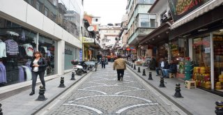 İzmit Belediyesinden Bakırcılar Çarşısında İyileştirme Çalışması