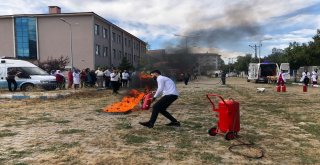 Hastanede Deprem Tatbikatı