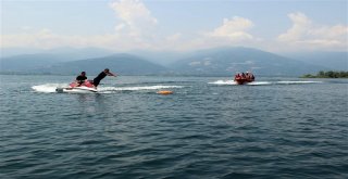 Afaddan Sapanca Gölünde Gerçeği Aratmayacak Kurtarma Tatbikatı