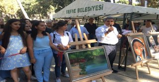 Gençlik Kültür Ve Sanat Evinin Resim Sergisi Sanatseverlerle Buluştu