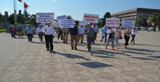 Aliağada Kamu Görevlileri Ve Vatandaşlar Sağlık İçin Yürüdü