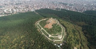 İstanbulun Fethinin Başladığı Aydos Kalesi Havadan Görüntülendi