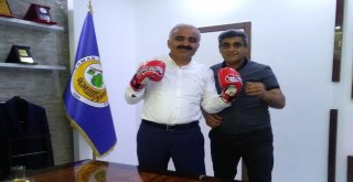 Adıyamanlı Sporcular Doğana Boks Eldiveni Hediye Etti