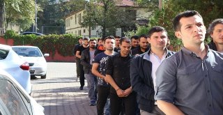 Fetö Operasyonunda Gözaltına Alınan Askerler Adliyeye Sevk Edildi