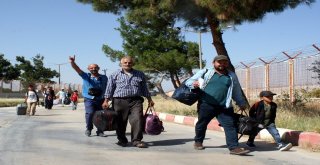 Bayramı Ülkelerinde Geçiren Suriyeliler Dönüyor