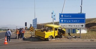 Bingölde Trafik Kazası: 5 Yaralı