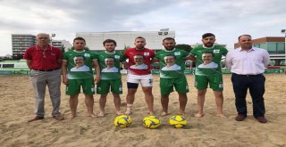 Plaj Futbolunda Şampiyon Tepebaşı Belediye Spor