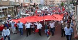 Yenicede Milli Birlik Yürüyüşü Yapıldı