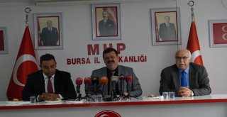 Mhp Bursa İl Başkanı Coşkun: Döviz Saldırısıyla Bizi Teslim Alacağını Zannedenler Bozgun Yaşayacaklar