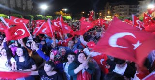 Karaman,15 Temmuz İçin Tek Yürek Oldu