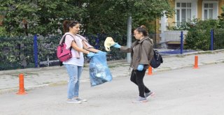 15 Eylül Dünya Temizlik Gününde Çankırıyı Temizlediler