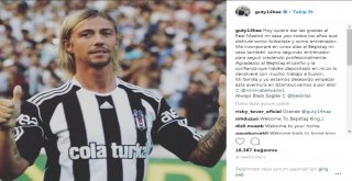 Guti Hernandez, Beşiktaşı Açıkladı