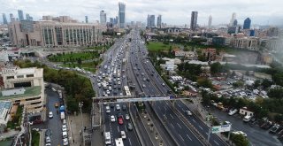 Okmeydanındaki Metrobüs Kazası Havadan Görüntülendi