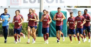 Trabzonspor, Galatasaray Maçı Hazırlıklarını Sürdürdü