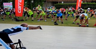 Pedalla Çeşme Turuyla, Benzin Değil, Yağlarını Yaktılar