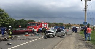 Tekirdağda Şiddetli Yağış Kaza Getirdi: 1 Ölü, 4 Yaralı