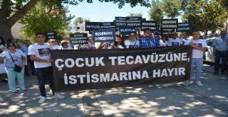 Antalyada Çocuk İstismarı Protesto Edildi