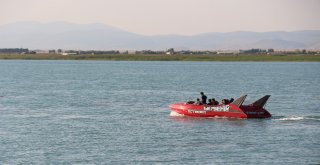 Beyşehirde Adrenalin Tutkunlarının “Jetboat” Heyecanı