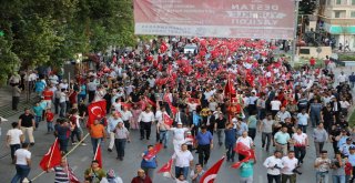 Kahramanmaraşta Binler Demokrasi Meydanında Buluştu