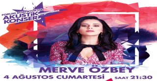 Forum Bornova Yaz Akşamı Konserlerinde Merve Özbey