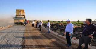 Şanlıurfada Kırsal Yollar Karayolları Standarlarına Getiriliyor