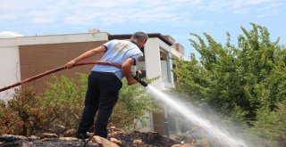 Bodrumda Çıkan Yangın Mahalle Sakinlerini Korkuttu