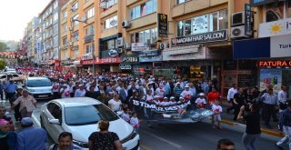 Balıkesirde Milli Birlik Ve Beraberlik Yürüyüşü