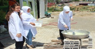 Kabak Reçeli Yapmayı Öğrendiler