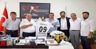 Aydınspor 1923 Yönetiminden Başkan Özakcana Ziyaret