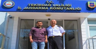 İl Jandarma Komutanlığı İhlas Haber Ajansını Tebrik Etti