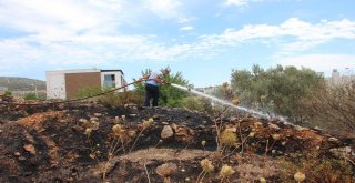 Bodrumda Çıkan Yangın Mahalle Sakinlerini Korkuttu