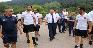 Ampute Futbol Milli Takımı Gölcükte Ağırlandı