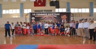 15 Temmuz Şehitleri Anısına Düzenlenen Kick Boks Şampiyonası Başladı