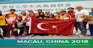 Wushu Şampiyonasında Dünya İkincisi Oldu