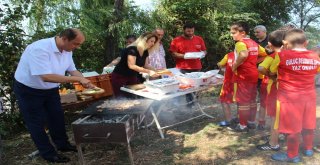 Başkan Demirtaş Sporculara Mangal Partisi Düzenledi