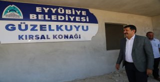 Eyyübiyede Her Mahalleye Kırsal Konak Yapımı Sürüyor