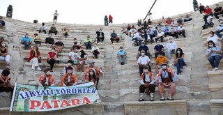 PATARA ANTİK KENTİ'NDE TARİH SANATLA BULUŞTU