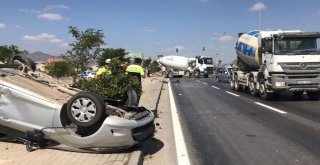 Afyonkarahisarda Trafik Kazası; 3 Yaralı