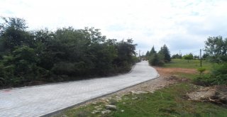 Ortaburun Köyünde Yol Çalışmaları