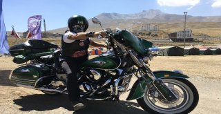 ‘Erciyes Motofest Kamp Ateşinin Yanmasıyla Başladı