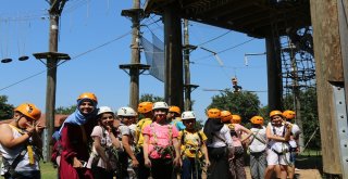 Kocaelili Çocuklar Sakarya Macera Parkta Buluştu