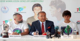 Wimbledon Şampiyonu Yankı Erel, Medyayla Buluştu